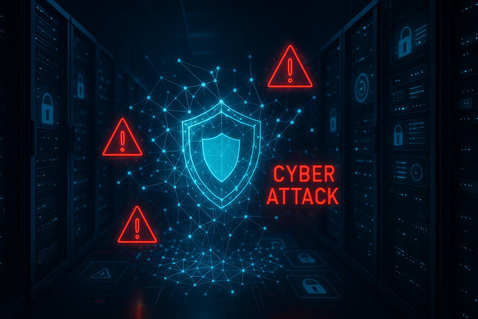 Symbolbild zu KI-Cyberangriffen und moderner IT-Sicherheit in Unternehmen
